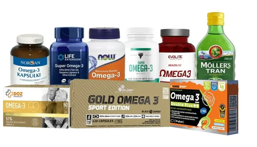 Omega 3: Top 5 suplementów które warto stosować