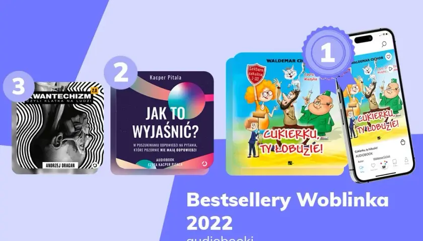 Trzy bestsellery tego samego autora w top 10, wraz z nowością na pierwszym miejscu