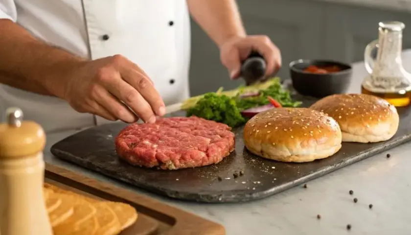 Jak doprawić mięso na burgera? Sekret soczystego kotleta