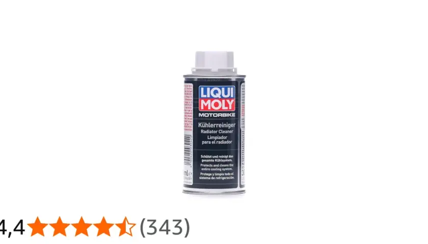 Liqui Moly Motorbike Kühlerreiniger: il prodotto ideale per sapere come pulire il radiatore e mantenere il sistema di raffreddamento efficiente.
