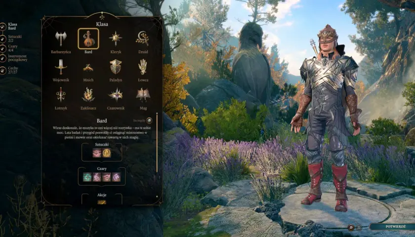 Wybór klasy w Baldur's Gate 3: Bard, mistrz pieśni i magii, to najlepsza klasa dla tych, którzy cenią wszechstronność i charyzmę.