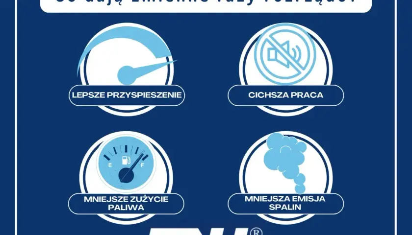 Czujnik zmiennych faz rozrządu wpływa na lepsze przyspieszenie, cichszą pracę, mniejsze zużycie paliwa i mniejszą emisję spalin.