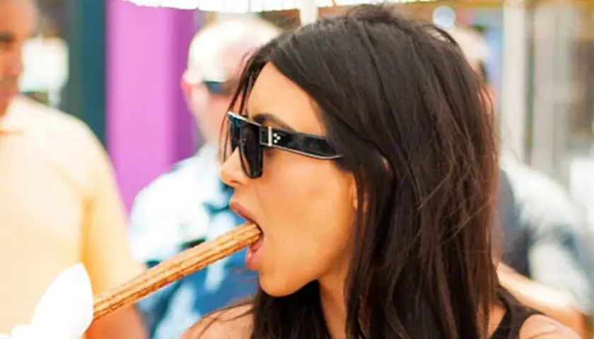 Kim Kardashian i jej niezwykła miłość do churros w życiu codziennym