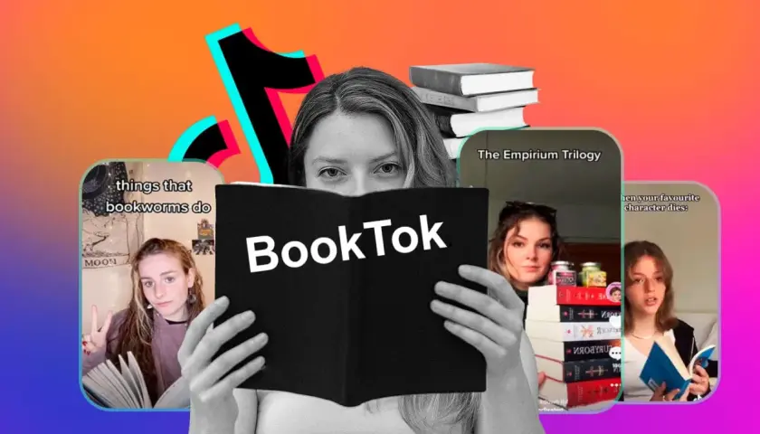 El fenómeno BookTok: jóvenes comparten sus lecturas y recomendaciones literarias en TikTok.