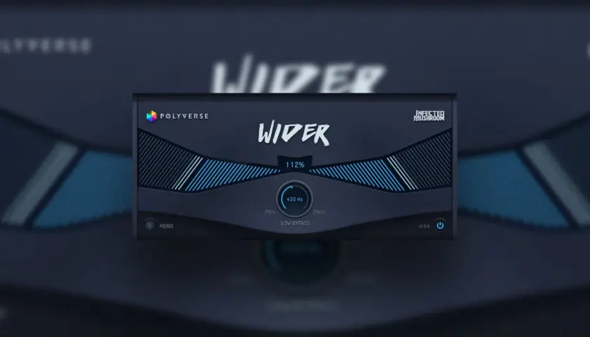 Das Polyverse Wider VST-Plugin, das den Klang breiter macht.