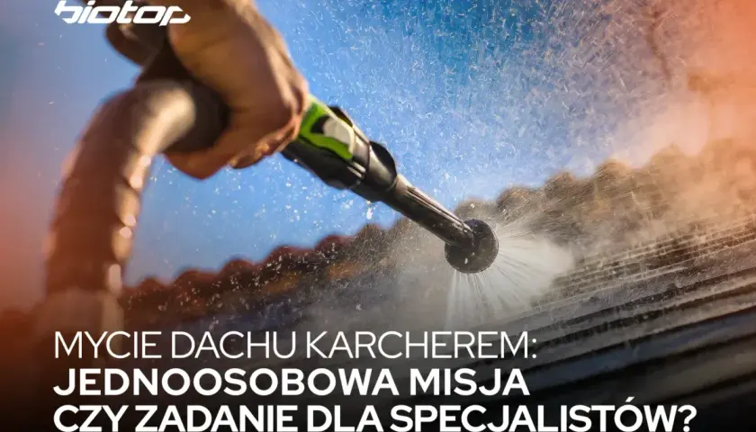 Mycie dachu Karcherem: czy warto? Sprawdź, jaka jest mycie dachu Karcherem cena i czy to zadanie dla specjalistów.