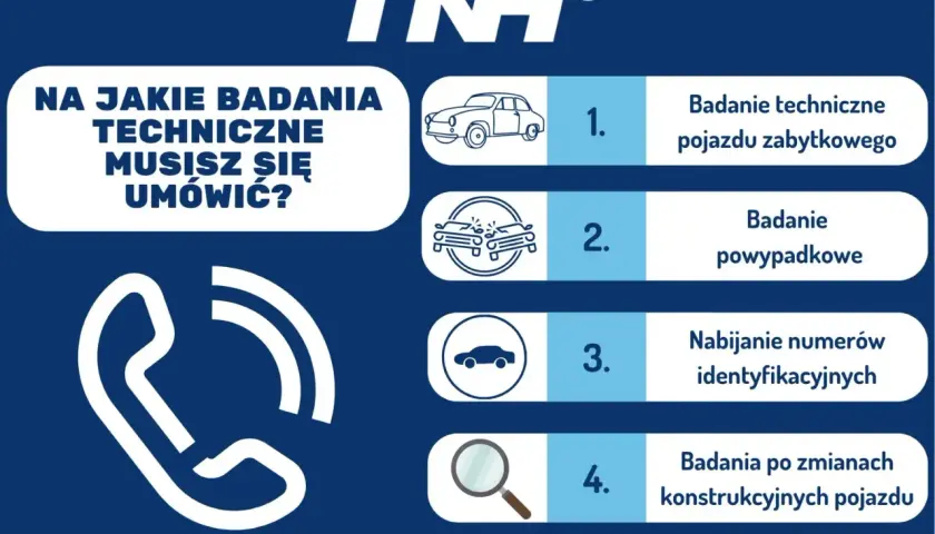 Dowiedz się, co ile przegląd samochodu jest potrzebny: badanie pojazdu zabytkowego, powypadkowe, nabijanie numerów identyfikacyjnych lub po zmianach konstrukcyjnych.