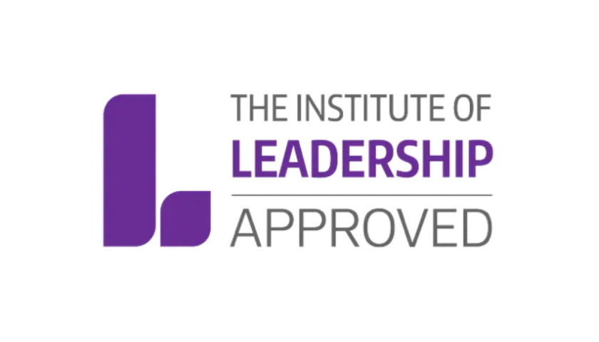The Institute of Leadership Approved logo, signifying quality for senior leadership courses.