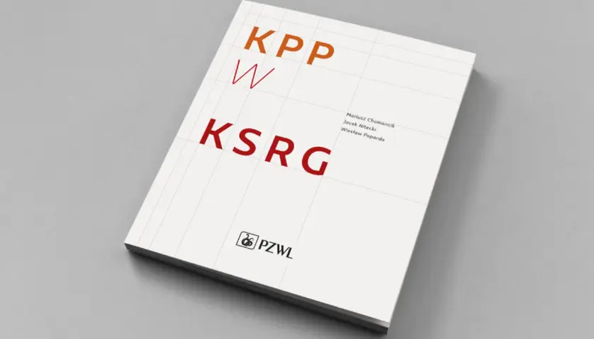 Okładka książki z napisem KPP W KSRG. Autorzy: Mariusz Chomonćik, Jacek Nitecki, Wiesław Poparda. Wydawnictwo PZWL.