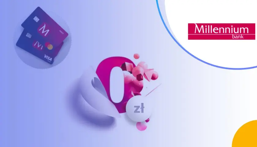 Karty Visa i Mastercard Millennium. Konto 360 opłaty: 0 zł.