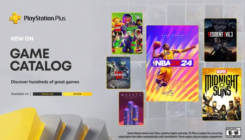 Nowe gry w katalogu PlayStation Plus w maju: NBA 2K24, Resident Evil 3, LEGO DC Super-Villains i inne.