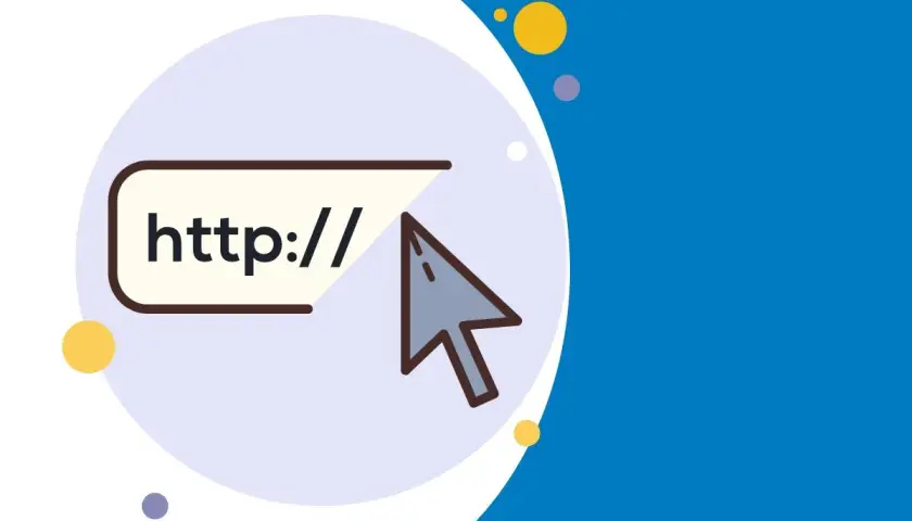 Kursor myszy wskazuje na adres URL w pasku wyszukiwania. To jest właśnie hiperłącze, co to jest?