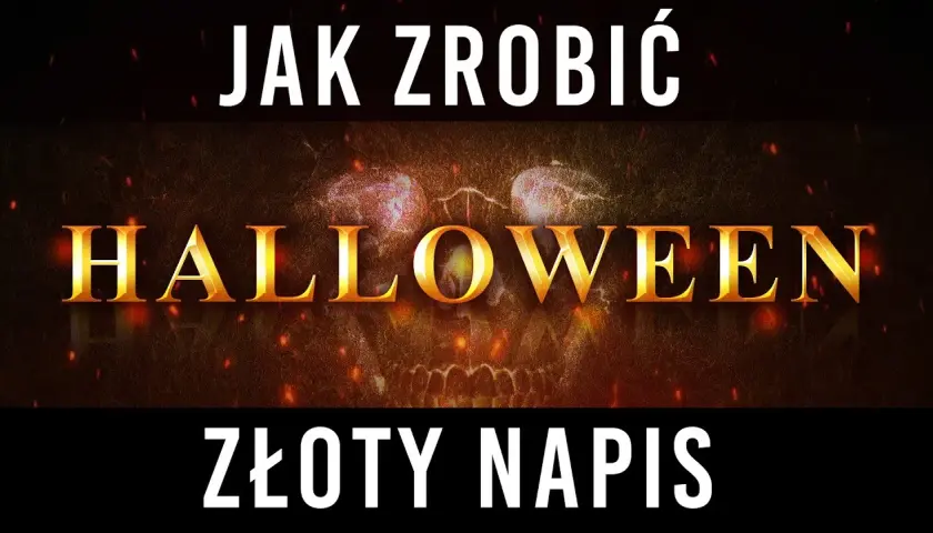 Jak zrobić złoty napis w Photoshopie i zaskocz innych efektami