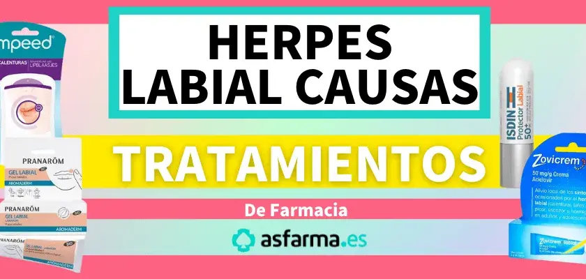 Medicamento para el herpes labial: alivia síntomas y acelera curación