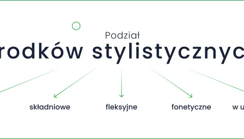 Podział środków stylistycznych: wyrazowe, składniowe, fleksyjne, fonetyczne, w ujęciu retoryki.