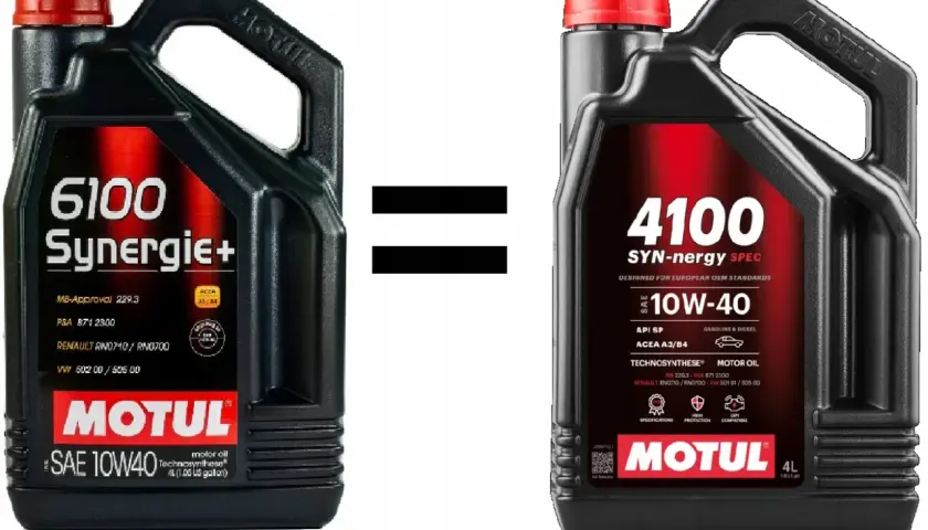 Motul 6100 synergie+ 10w40 5l – idealny olej do Twojego silnika