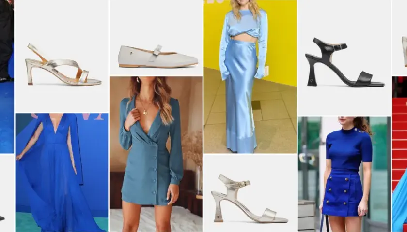 Vestido azul celeste: ¿qué zapatos elegir para cada ocasión?