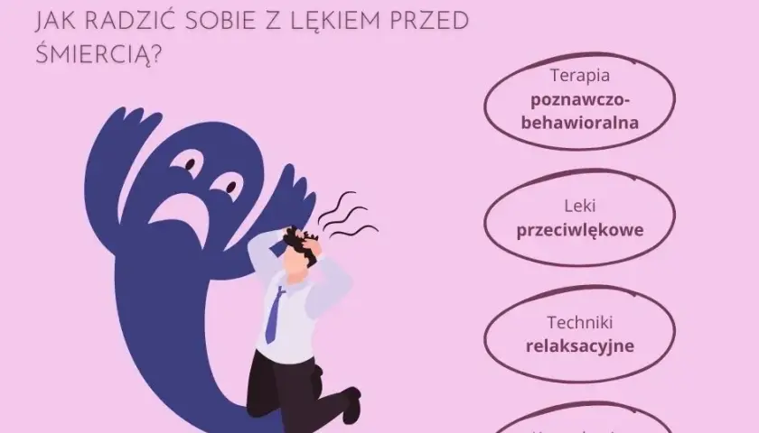 Objawy lęku przed śmiercią: Kiedy naturalna obawa staje się fobią?