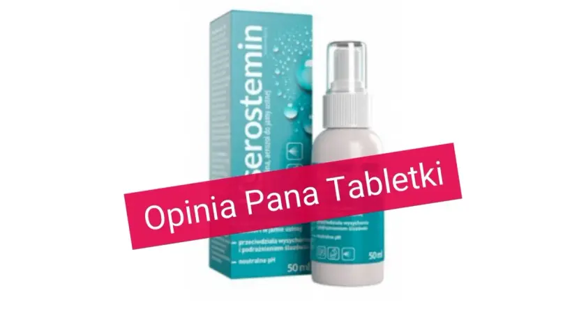 Kserostemin - aerozol do jamy ustnej. Opinia Pana Tabletki o produkcie.