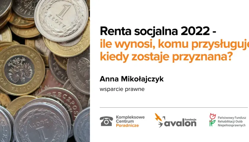 Ile wynosi renta socjalna? Sprawdź, ile możesz otrzymać miesięcznie