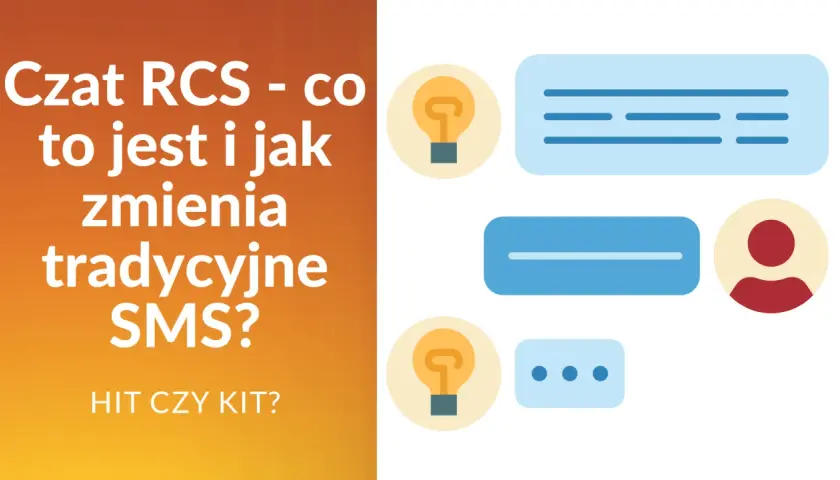 Czat RCS to przyszłość komunikacji, która zastępuje tradycyjne SMS. Dowiedz się, co to jest i jak zmienia sposób wysyłania wiadomości.