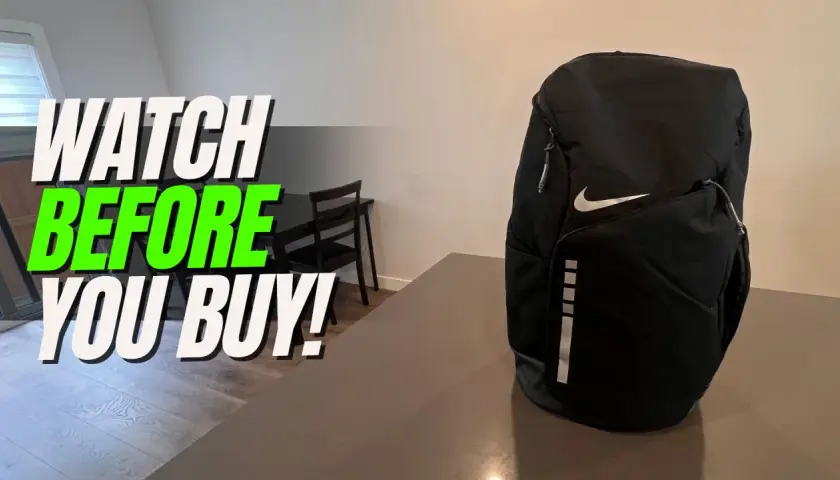 Czarny plecak Nike Hoops Elite z białym logo. Idealny na treningi, zanim kupisz, obejrzyj recenzję!