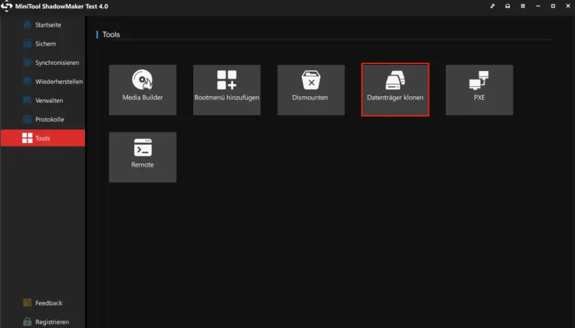 Werkzeuge: Datenträger klonen für ein schnelles dell migrate.