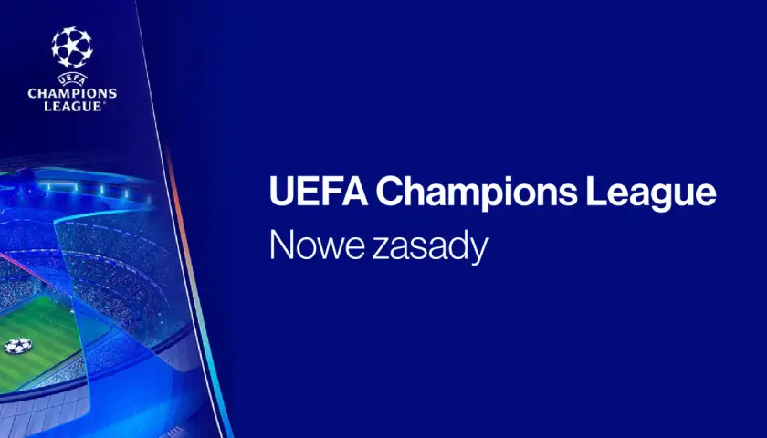 UEFA Champions League: nowe zasady rozgrywek. Stadion w blasku jupiterów, piłka na murawie.