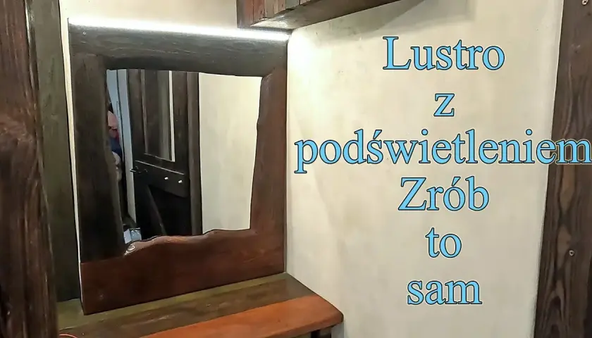 Lustro LED DIY: Stwórz własne podświetlane lustro krok po kroku!