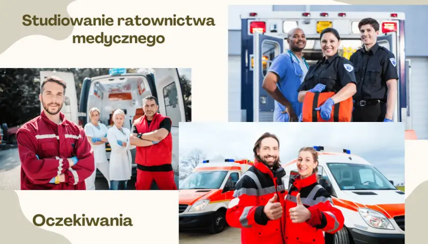 Zespół ratownictwa medycznego, gotowy do akcji. Studia nad ratownictwem medycznym to ścieżka dla odważnych.