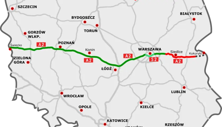 Autostrada A2 jakie odcinki płatne - uniknij zbędnych kosztów