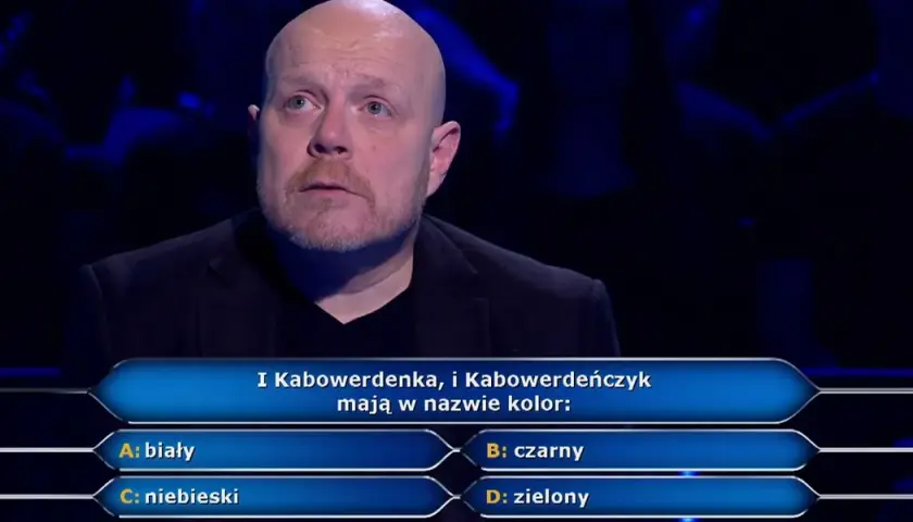 Zielony kolor lustra? Rozwiąż zagadkę z Milionerów!