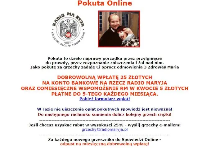 Spowiedź online Radio Maryja czy to prawda? Uwaga na oszustwa!
