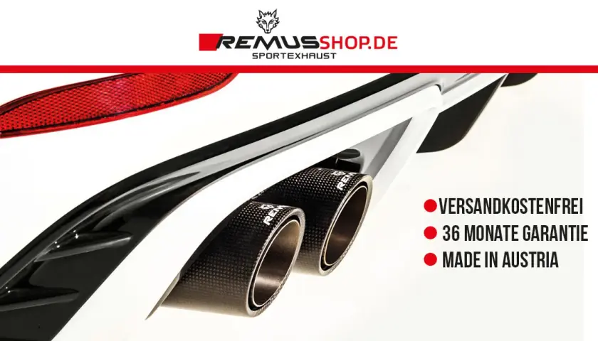 Erlebe die Vorteile von Remus Auspuffanlagen für dein Fahrzeug