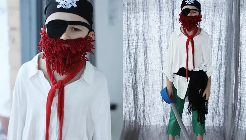 Jak zrobić strój pirata dla dziecka? Proste DIY krok po kroku!