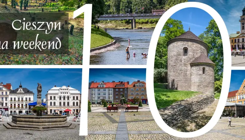 Cieszyn co zobaczyć: zabytkowy rotunda, rynek, cmentarz, rzeka. Idealne miejsce na weekendowy wypad.