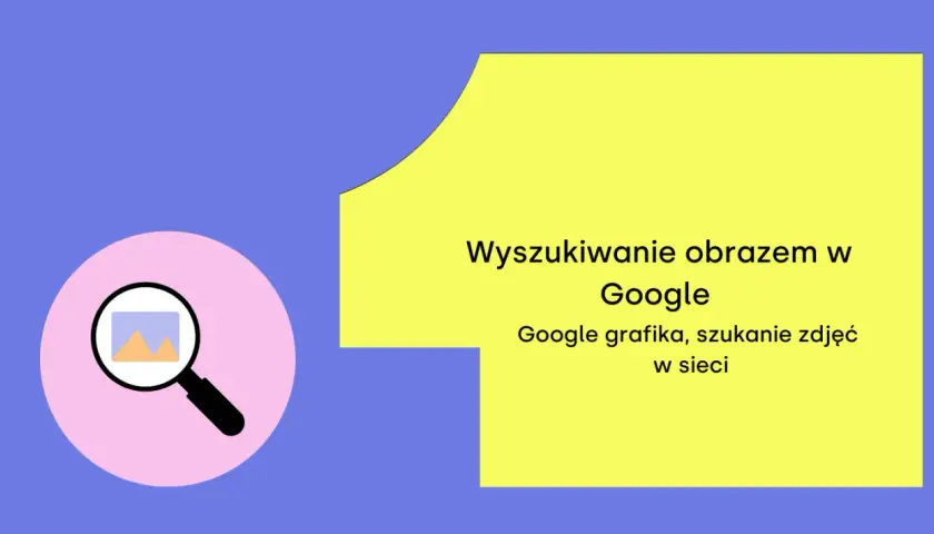 Lupa z widokiem gór i nieba, symbolizuje wyszukiwanie obrazem w Google. Szukaj zdjęciem w sieci.