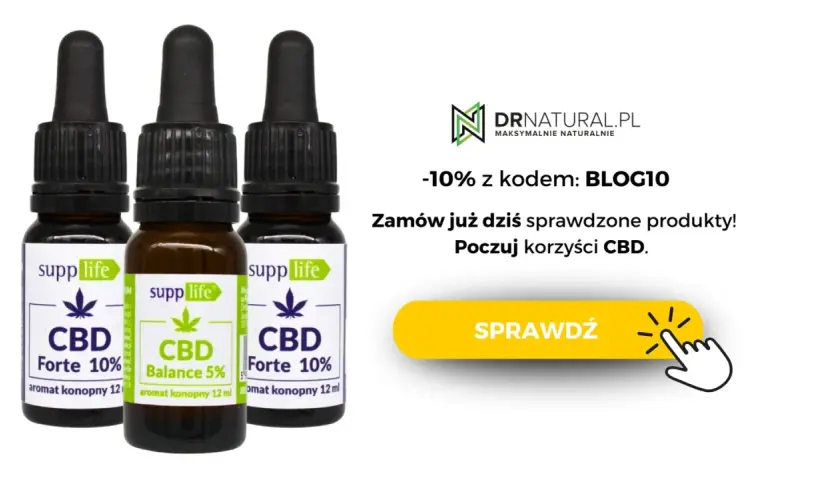 Olejki CBD na sen od Supp Life. Zamów już dziś i poczuj korzyści. Zniżka -10% z kodem BLOG10.