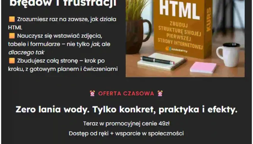 Jak zaprogramować stronę HTML od podstaw – proste kroki dla początkujących