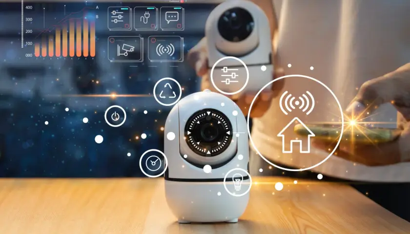 Contrôle de votre domicile avec une application caméra surveillance. Visualisation des données et gestion à distance.