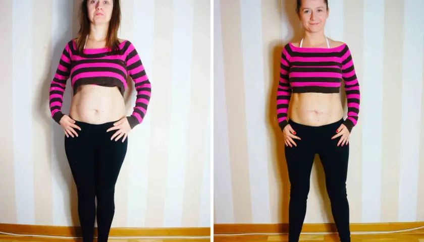 Przed i po: metamorfoza sylwetki. Czy to możliwe, jak schudnąć 3 kg w tydzień? Zobacz efekty!
