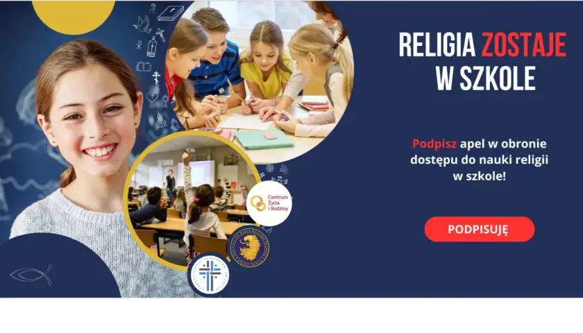 Dzieci uczą się, a apel o obronę dostępu do nauki religii w szkole wraca do sejmu. Poznaj prawdziwe powody!
