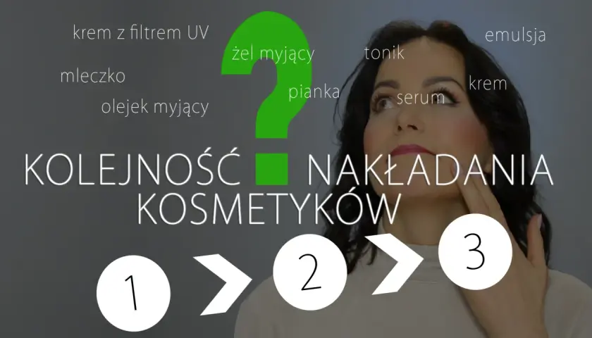Kolejność robienia makijażu: od żelu myjącego po krem z filtrem UV. Poznaj prawidłową sekwencję pielęgnacji.