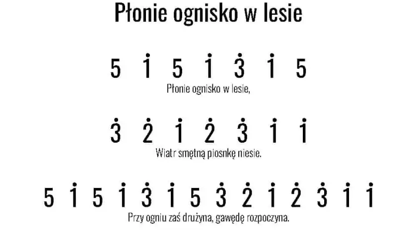 Najprostsze akordy do piosenki Płonie ognisko - szybka nauka gry na gitarze