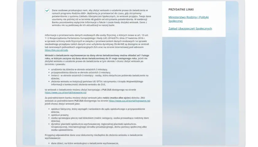 800+ dla Ukraińców: Jak złożyć wniosek i otrzymać świadczenie?