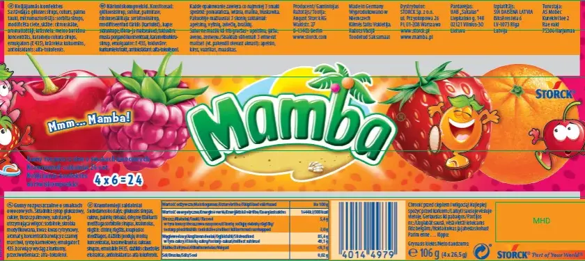 Ile kalorii ma mamba? Poznaj dokładną wartość kaloryczną cukierków