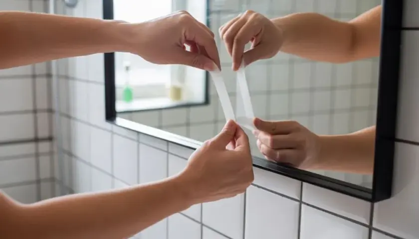 Montaż lustra: Klej, taśma, kołki? Wybierz bezpieczną metodę!