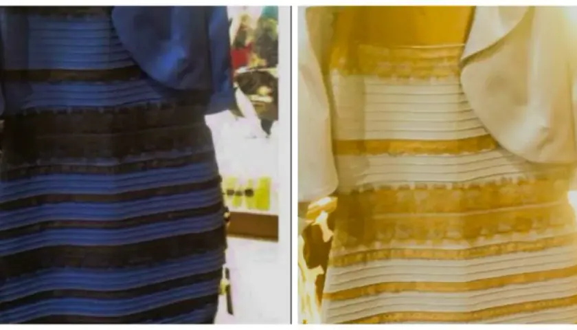 Vestido viral: ¿Azul y negro o blanco y dorado? La verdad científica.