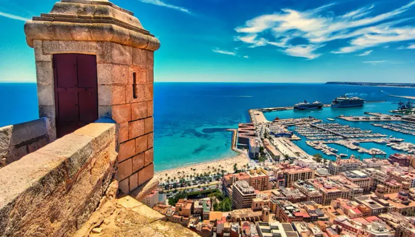Mapa okolic Alicante - najciekawsze miejsca