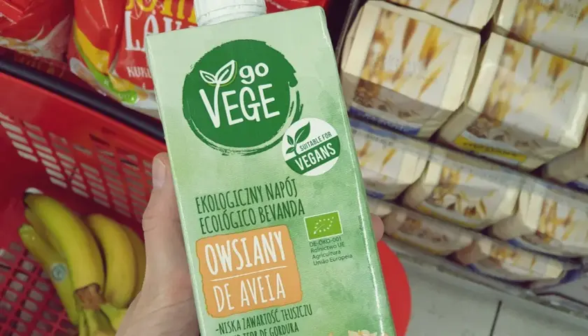 Napój owsiany Go Vege - zdrowa alternatywa dla mleka krowiego